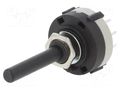 Switch: rotary; Pos: 4; 0.3A/125VAC; 1A/30VDC; Poles number: 3; 30° CANAL ELECTRONIC SR26NS134PM10