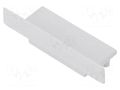 Cap for LED profiles; grey; 2pcs; ABS; VARIO30-06 TOPMET TOP-V4920022