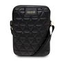 Guess Torba GUTB10QLBK 10" czarna/black Quilted Tablet Bag, Guess 3700740476215 3700740476215