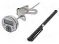 Meter: temperature; digital; LCD; Accur: ±1°C@(-20°C÷150°C); IP67 AXIOMET AX-9341