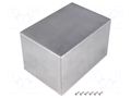 Enclosure: multipurpose; X: 121mm; Y: 172mm; Z: 106mm; aluminium DELTRON ENCLOSURES DEL-480-C060