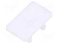 Label; white; HR10,HR20 LOVATO ELECTRIC HR1X30