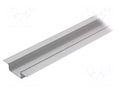 Profiles for LED modules; natural; L: 1m; VARIO30-04; aluminium TOPMET TOP-VAR30-04/A-1M