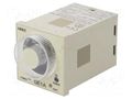 Timer; 0,1s÷10h; SPDT + SPDT; 240VAC/5A,24VDC/5A; Usup: 24VAC IDEC GE1A-B10HAD24