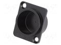 Protection cap; countersunk screw hole; black; metal; D: 12mm CLIFF CP30400MB