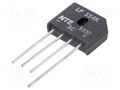 Bridge rectifier: single-phase; Urmax: 600V; If: 6A; Ifsm: 250A NTE Electronics NTE5330