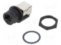 Coupler; PIN: 8; Cat: 5e; plastic; 8p8c; RJ45 socket,both sides AMPHENOL LTW RCP-5SPFFH-TCU7001