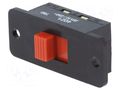 Switch: slide; Pos: 2; DPDT; Leads: for soldering; Rinsul min: 100MΩ Marquardt 04021.0101-00