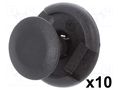 Rivet; polyamide; black; dismountable,push-in; Ømount.hole: 7mm ROMIX RX-B23143