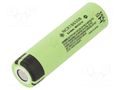 Re-battery: Li-Ion; 18650,MR18650; 3.6V; 3350mAh; Ø18.2x65mm PANASONIC ACCU-NCR18650B-BOX