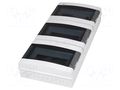 Enclosure: for modular components; IP65; light grey; ABS; 400V ELEKTRO-PLAST NASIELSK EPN-1958-01