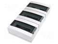 Enclosure: for modular components; IP65; light grey; ABS; 400V ELEKTRO-PLAST NASIELSK EPN-1959-01
