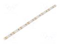 LED tape; white warm; 2835; LED/m: 120; 8mm; white PCB; IP20; 20W/m WISVA OPTOELECTRONICS HH-30KTG-2835FWNA