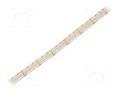 LED tape; white warm; 3528; LED/m: 240; 10mm; white PCB; IP65; 16W/m WISVA OPTOELECTRONICS HH-30KYI-3528GWAA