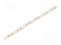 LED tape; white neutral; 2835; LED/m: 96; 8mm; white PCB; IP65 WISVA OPTOELECTRONICS HH-40KOG-2835FWAA