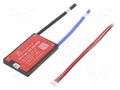 BMS protection; Li-Ion; 75x48x9mm; 45A; 11.1VDC DALY PCM-L03S45DLY11.1V