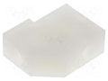 Mounting coupler; polyamide; natural; UL94V-2; -40÷85°C FIX&FASTEN PMB-1