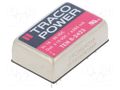 Converter: DC/DC; 8W; Uin: 18÷36VDC; Uout: 15VDC; Uout2: -15VDC; THT TRACO POWER TEN8-2423