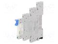 Relay: interface; SPDT; Ucoil: 24VDC; 6A; 6A/250VAC; 6A/30VDC; 88E2H MORSETTITALIA 88E2H3024D1