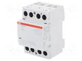 Contactor: 4-pole installation; 40A; 230VAC,230VDC; NC + NO x3 ABB ESB40-31N-06