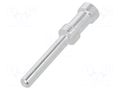 Contact; male; 2.5mm; CEM/DEM,HEE; silver plated; 2.5mm2; crimped TE Connectivity T2030001025-000