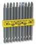 HEXAGON BIT SET, LONG REACH, 1/4", 10PC T4525