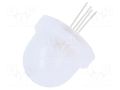 LED; red/green/yellow; 16mm; 120°; Front: convex; No.of term: 3 POLAM-ELTA CQL-710/WK