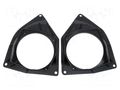 Speaker frame; 130mm; Citroën; Citroën C3 2002->; 2pcs. 4CARMEDIA RAM-20.495/K
