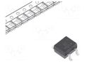 Bridge rectifier: single-phase; 400V; If: 0.8A; Ifsm: 30A; MiniDIP DIODES INCORPORATED HD04-T