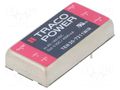Converter: DC/DC; 20W; Uin: 43÷160VDC; Uout: 5VDC; Iout: 4000mA TRACO POWER TEN20-7211WIR