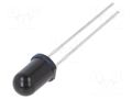 Phototransistor; THT; 5mm; λp max: 880nm; 30V; 24° ONSEMI QSD123