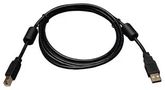 USB CABLE, 2.0 TYPE A-TYPE B PLUG, 3FT U023-003