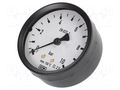 Manometer; 0÷250bar; Class: 2.5; 40mm; Temp: -20÷60°C; plastic WIKA 111.12-12435112