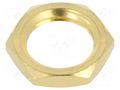 Accessories: nut; Application: SMA sockets AMPHENOL RF 132-NUTSMAGLD