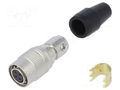 Connector: circular; HR10; push-pull; plug; 2A; silver plated; 5mm HIROSE HR10A-7P-4S-73