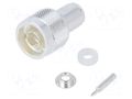 Connector: N; plug; male; straight; 50Ω; soldering; for cable; PTFE HIROSE N-P-3DV-40