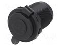 USB power supply; USB A socket x2; Sup.volt: 12÷24VDC; 5V/2.1A SCI A13-230AU-BB3