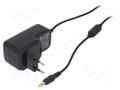 Power supply: switching; mains,plug-in; 5VDC; 4A; 20W; Out: 5,5/2,1 LVSUN AC/DC-LV5/4