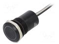 Switch: capacitive; Pos: 2; SPST-NO; 0.01A/12VDC; IP68; OFF-(ON) BULGIN BG-MC19MOBRG