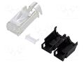 Connector: RJ45; plug; TM21P; PIN: 8; Cat: 5e; shielded; Layout: 8p8c HIROSE TM21CP-88P-03