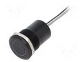 Switch: capacitive; Pos: 2; SPST-NO; 0.01A/12VDC; IP68; OFF-(ON) BULGIN BG-MC22MOBRG