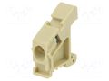 Pitch spacer; beige; 10mm; TS15 WEIDMÜLLER EW15