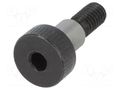 Shoulder screw; steel; M4; 0.7; Thread len: 8mm; hex key; HEX 2.5mm ELESA+GANTER ISO7379-5-M4-6