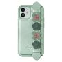 Kingxbar Sweet Series case decorated with original Swarovski crystals iPhone 12 mini green, Kingxbar 6959003590206