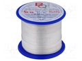 Silver plated copper wires; 0.4mm; 250g; Cu,silver plated; 221m BQ CABLE SCW-0.40/250