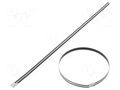 Cable tie; L: 362mm; W: 7.9mm; acid resistant steel AISI 316 PANDUIT MLTC4H-LP316