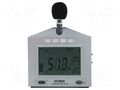 Meter: sound level; LCD; Sound level: 30÷130dB; 0.0315÷8kHz; 285g EXTECH SL130-220