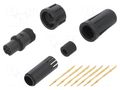 Connector: circular; plug; female; 3A; 125V; PIN: 7; EN2; soldering SWITCHCRAFT EN2C7F26G1