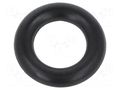 O-ring gasket; NBR caoutchouc; Thk: 3mm; Øint: 8mm; black ORING USZCZELNIENIA TECHNICZNE O-8X3-70-NBR