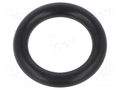 O-ring gasket; NBR caoutchouc; Thk: 2mm; Øint: 8mm; black ORING USZCZELNIENIA TECHNICZNE O-8X2-70-NBR